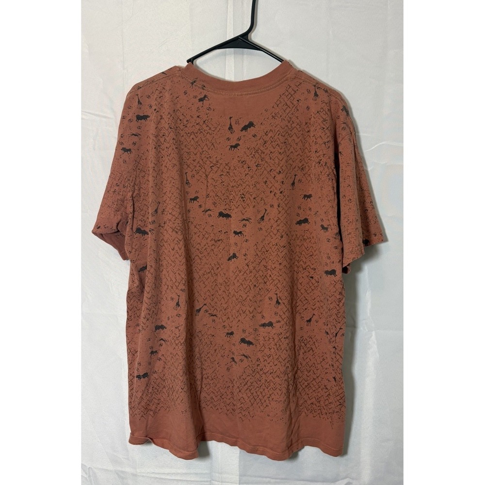 Natural Bridge Wildlife Ranch Shirt Mens XL Full Print African Safari Texas - Picture 5 of 7